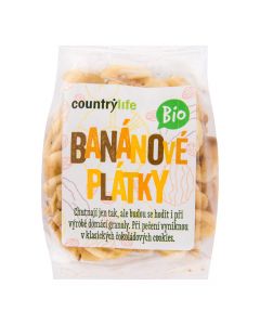 Banánové plátky 100 g BIO   COUNTRY LIFE