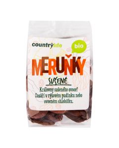 Meruňky sušené 200 g BIO   COUNTRY LIFE
