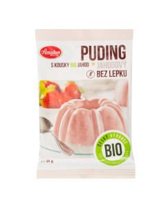 Pudink jahodový bezlepkový 40 g BIO   AMYLON