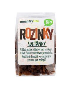 Rozinky sultánky 200 g BIO   COUNTRY LIFE