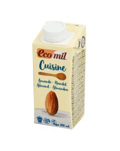 Mandlová alternativa smetany 200 ml BIO   ECOMIL