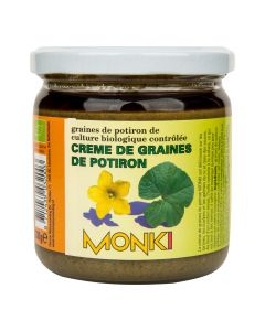 Krém z pražených dýňových semínek 330 g BIO   MONKI