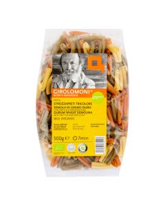 Těstoviny strozzapreti semolinové mix 500 g BIO   GIROLOMONI