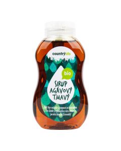 Sirup agávový tmavý 250 ml BIO   COUNTRY LIFE