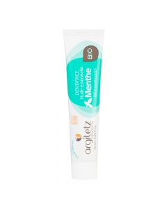 Zubní pasta s bílým jílem máta 75 ml BIO   ARGILETZ