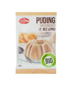 Pudink meruňkový s kousky ovoce bezlepkový 40 g BIO   AMYLON
