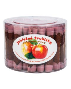 Trubičky jablečné s jahodovým jogurtem dóza 540 g   B. PRODUKT