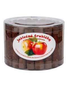 Trubičky jablečné s karobem dóza 540 g   B. PRODUKT