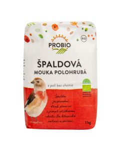 Mouka špaldová polohrubá 1 kg BIO   PROBIO