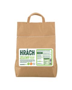 Hrách zelený půlený 5 kg BIO   COUNTRY LIFE