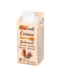 Mandlová alternativa smetany s muškátovým oříškem 200 ml BIO   ECOMIL