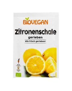 Citronová kůra strouhaná 9 g BIO   BIOVEGAN