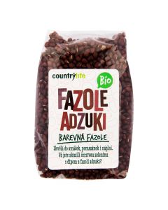 Fazole adzuki 500 g BIO   COUNTRY LIFE
