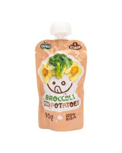 Příkrm brokolice, brambory 90 g BIO   OVKO