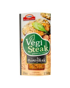 Vegi steak quinofátek 150 g   VETO ECO