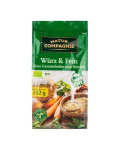 Bujon zeleninový 252 g BIO   NATUR COMPAGNIE
