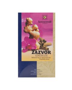 Čaj Zázvor energie 30 g BIO   SONNENTOR
