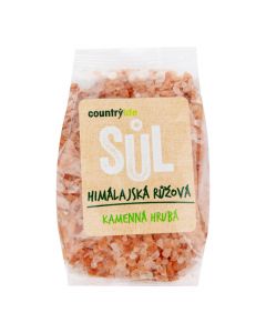 Sůl himálajská růžová hrubá 500 g   COUNTRY LIFE