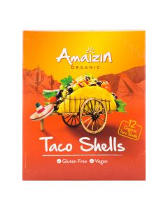 Tortilly kukuřičné Taco shells 150 g BIO   AMAIZIN