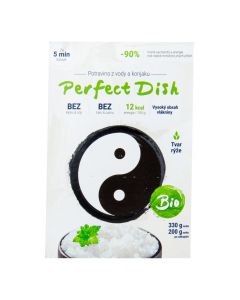 Rostlina konjak tvar rýže v nálevu 330 g BIO   PERFECT DISH