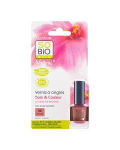Lak na nehty 06 nahá růžová 10 ml   SO’BiO étic