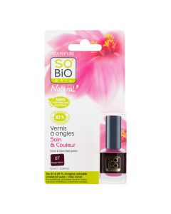 Lak na nehty 07 sametová červená 10 ml   SO’BiO étic