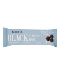 Tyčinka ovocná s příchutí černého rybízu 42 g   RAW ME