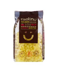 Těstoviny kolínka rýžové bezlepkové 300 g   RISOLINO