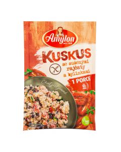 Kuskus se sušenými rajčaty a bylinkami instantní 60 g   AMYLON