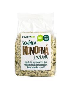 Konopná semínka loupaná 250 g BIO   COUNTRY LIFE