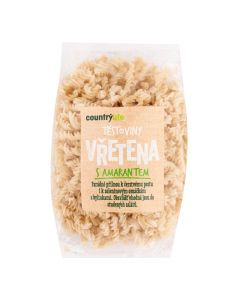 Těstoviny vřetena s amarantem 300 g   COUNTRY LIFE