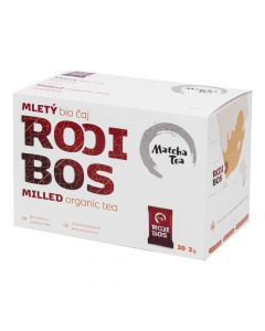 Čaj Rooibos mletý 60 g (30x2 g) BIO   MATCHA TEA