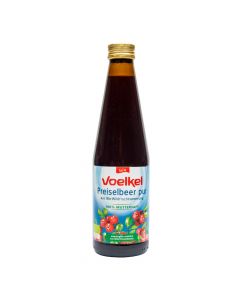 Šťáva brusinková 330 ml BIO   VOELKEL