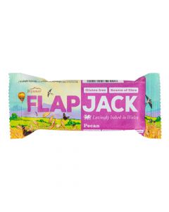 Flapjack ovesný pekan bezlepkový 80 g   WHOLEBAKE