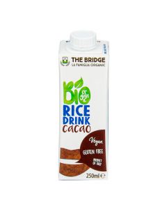 Nápoj rýžový kakao 250 ml BIO   THE BRIDGE