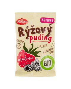 Pudink rýžový malinový bezlepkový 40 g BIO   AMYLON