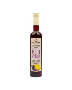 Sirup černý rybíz s citronem 500 ml BIO   HOLLINGER