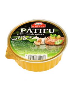 Paštika PATIFU bazalka a česnek 100 g   VETO ECO
