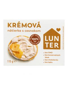 Pomazánka krémová s česnekem 115 g   LUNTER