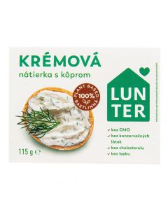 Pomazánka krémová s koprem 115 g   LUNTER