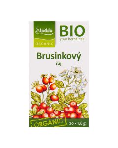 Čaj Brusinkový 36 g BIO   MEDIATE