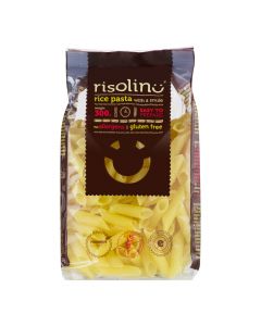 Těstoviny penne rýžové bezlepkové 300 g   RISOLINO