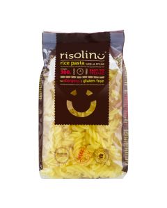 Těstoviny vřetena rýžové bezlepkové 300 g   RISOLINO
