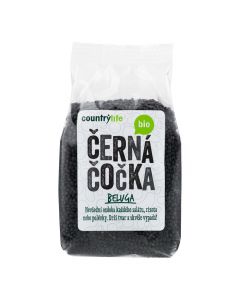 Čočka černá beluga 500 g BIO   COUNTRY LIFE 