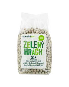 Hrách zelený celý 500 g BIO   COUNTRY LIFE