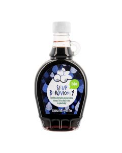 Sirup borůvkový 250 ml BIO   COUNTRY LIFE