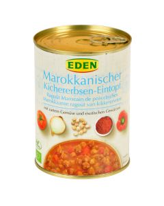 Cizrna marocká sterilovaná 560 g BIO   EDEN