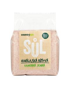 Sůl himálajská růžová jemná 1 kg   COUNTRY LIFE