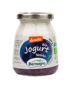 Jogurt broskev - maracuja 180 g BIO   BEMAGRO