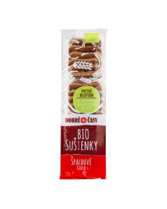 Sušenky špaldové karobové 100 g BIO   DOBRÉ ČASY
